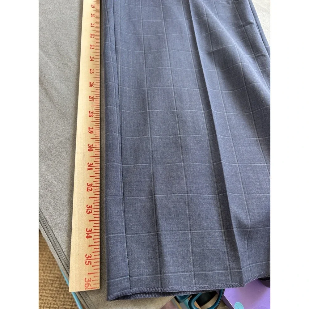 Lauren Ralph Lauren‎ Mens Comfort Flex Pants Wool Blend 54 W Unhemmed 36 In Seam - Picture 7 of 13